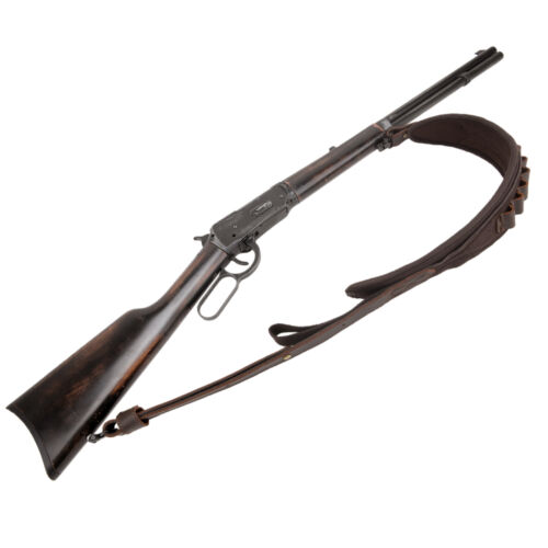 Cinghie imbottite morbide in pelle per fucile guscio fucile imbracatura per .308.22LR 12GA - Foto 5 di 47