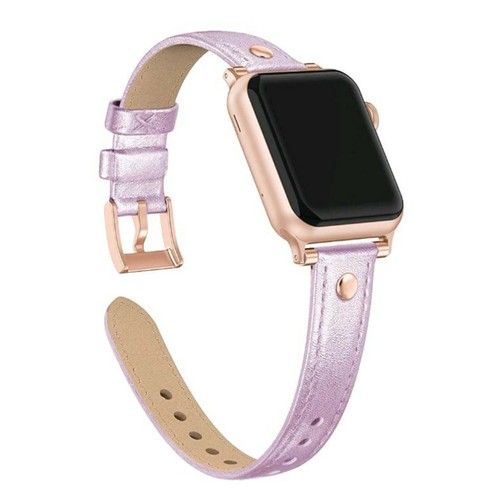 Leather Band for Apple Watch Series 9, 8, 7, 6, 5, 4, 3, 2, 1, SE 38/40/41mm - Picture 7 of 40