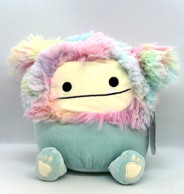 Squishmallows Collection Wildlife Yeti Zozo the Bigfoot 8in NWT