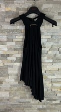 Damsel In A Dress women’s Size 12 Black Sleeveless Asymmetric Tunic Dress Top  