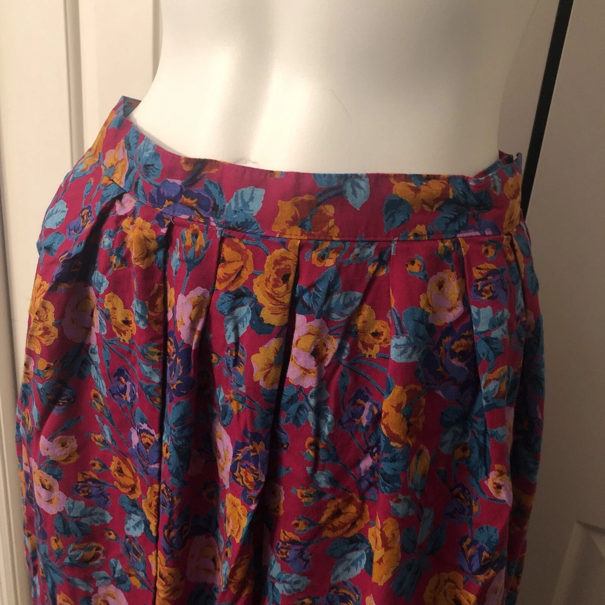 Women's midi top skirts 80's