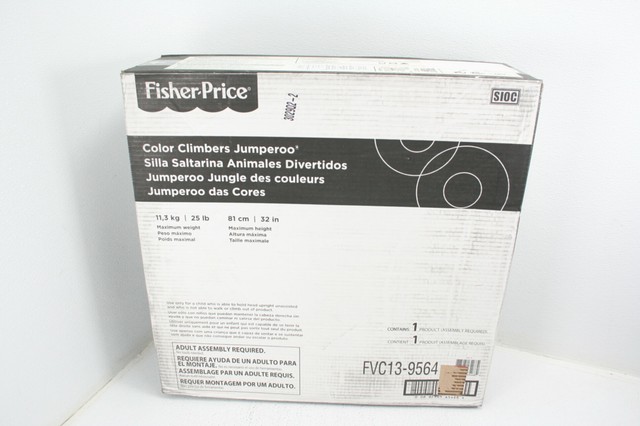 fisher price colour climbers jumperoo