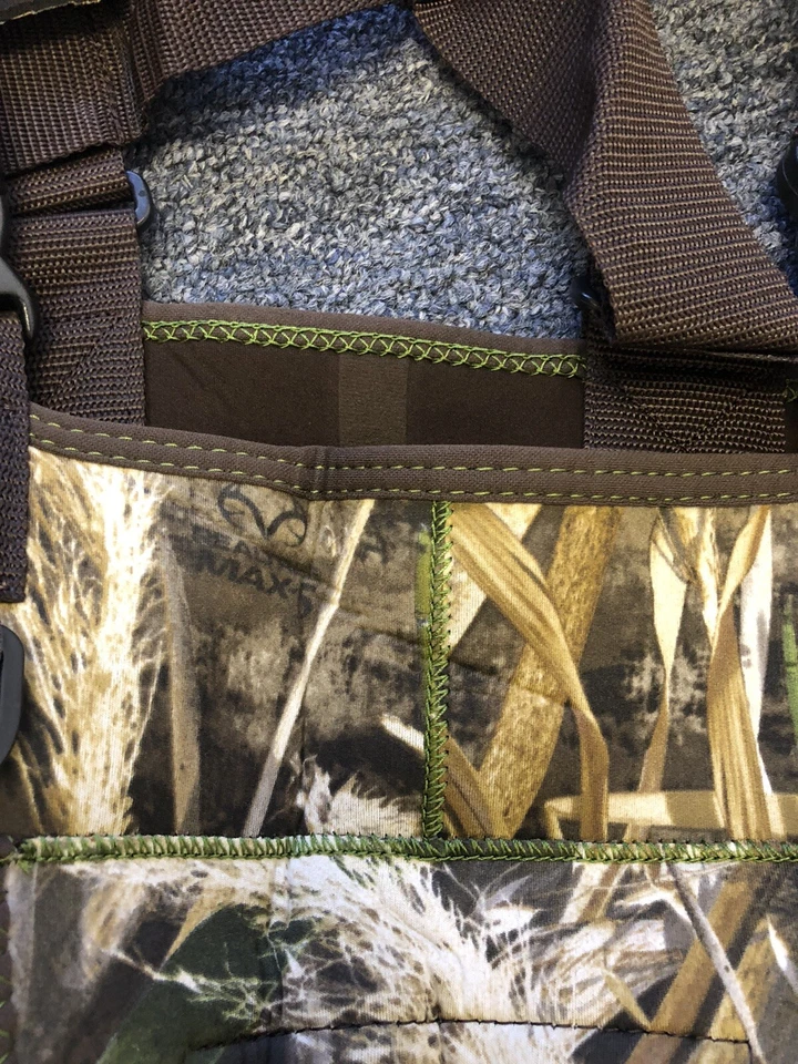 KOBUK Men's 3.5mm MAX-5 Camo Hunting Neoprene Chest Wader Boots Sz 10 600G LTD - Image 3 of 4