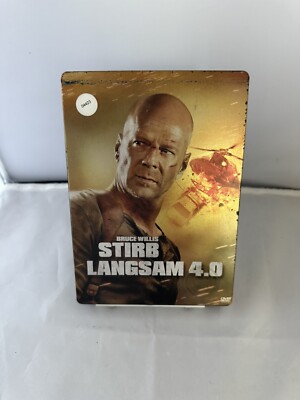 DVD Steelbook Bruce Willis Stirb Langsam 4.0 Zustand gut
