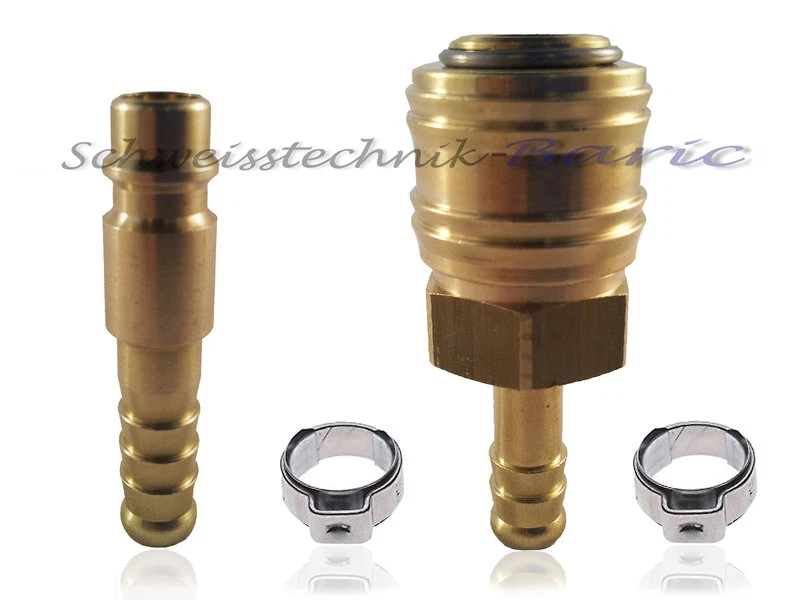Druckluft-Kupplung Stecknippel Stecktülle NW7,2 9mm Schnellkupplung Adapter AIR