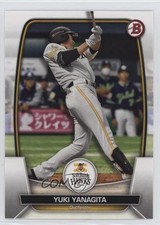 2023 Bowman NPB Nippon Professional Baseball Yuki Yanagita #22 0c4