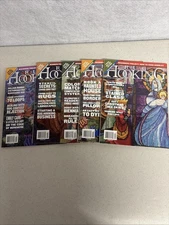 Rug Hooking Magazine Lot of 5 Complete Set for 2007 w/ Intact Patterns