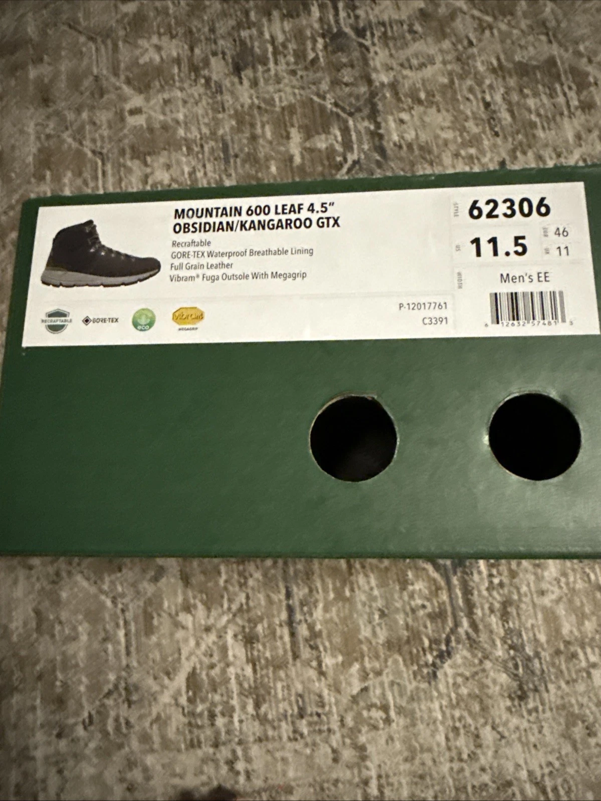 Danner Mountain Light II 5" Hiking Shoes for Men - Brown, Size US 8.5
Opens in a new window or tab