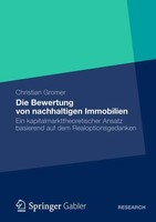 Christian Gromer | Die Bewertung Von Nachhaltigen Immobilien | Taschenbuch