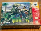 New ListingTurok Dinosaur Hunter (N64) - 100% Complete In Box | Original Poster & Reg Card