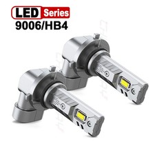 2x 9006 LED Headlight Bulb Conversion Kit Low Beam Cool White Super Bright 6500K