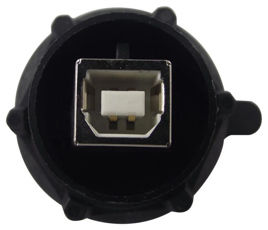 USB Type A Front to USB Type B Rear Panel Mount Connector - PX0842/A - Image 2 of 2