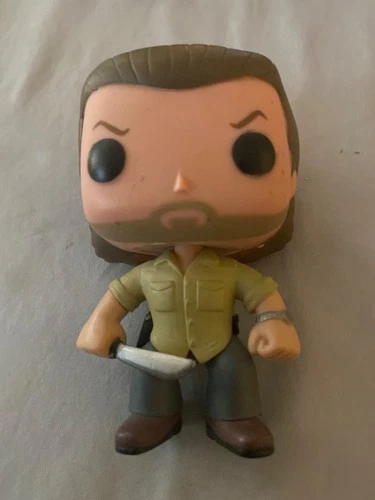 Funko Pop The Walking Dead Rick Grimes  #67 No Box OOTB Used