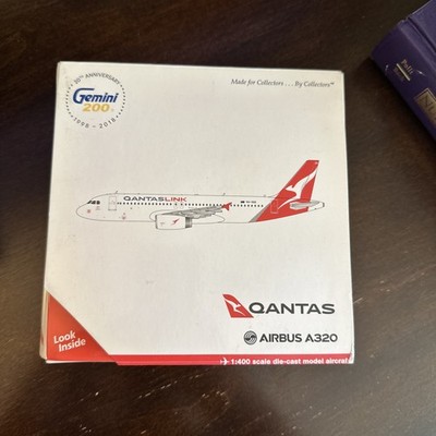 Gemini Jets  1:400  Qantas Link Airlines    A320    VH-VQS   -  GJQFA1772