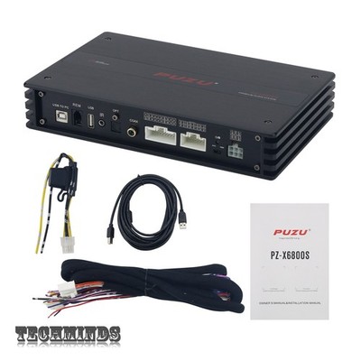 DSP Car Power Amplifier Car Power Amp 6 IN 10 OUT for Premium Audio Sound System