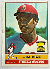1976 Topps - Jim Rice #340 Boston Red Sox Vintage HOF Baseball Card VG