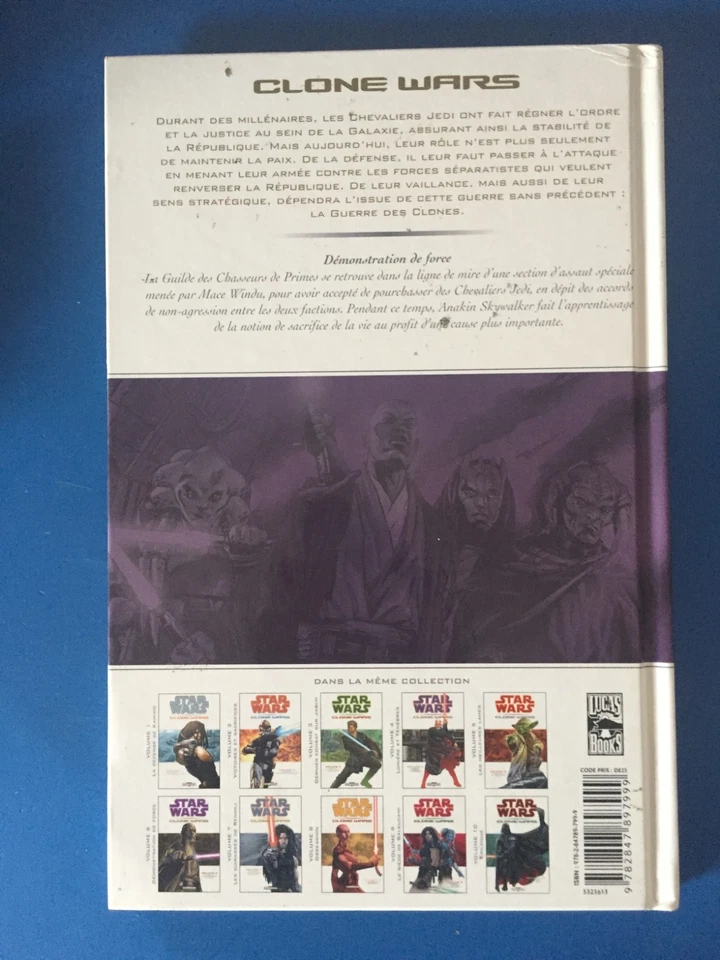 BD COMICS STAR WARS - STAR WARS CLONE WARS : VOLUME 6 DEMONSTRATION DE FORCE - Photo 2/2
