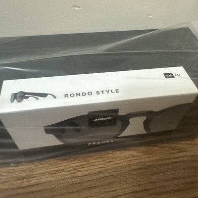 Bose Frame Rondo Adult Sunglasses Small Bluetooth Black New Factory Sealed