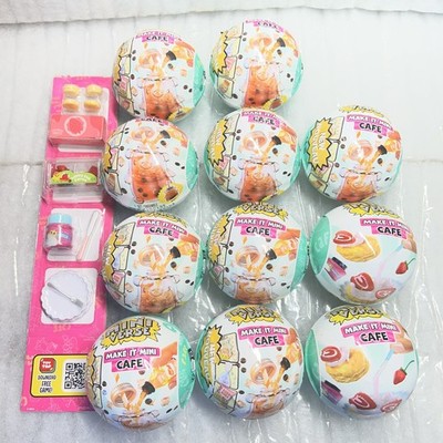 Miniverse Make It Mini Cafe Series 3 & 4 Lot Of 11 Factory Sealed + Display Card