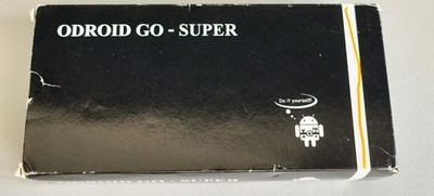 Odroid Go Super, Ladekabel 128GB Speicherkarte (transparent) Seltener Artikel.