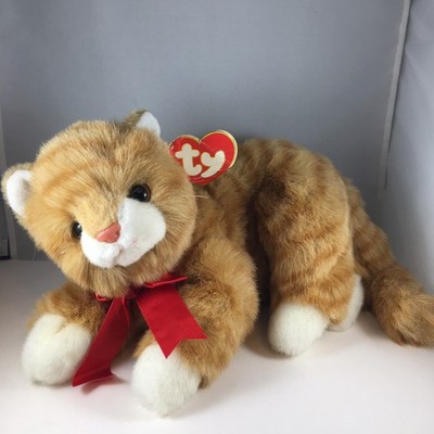 TY Classic Plush AL KAT the Tabby Cat (13 Inch) (Style 1111) CREASED  TAGS - Main Image