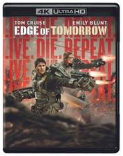 Live Die Repeat Edge of Tomorrow 4K UHD Blu-r...