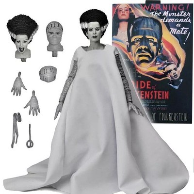 Universal Monsters Bride of Frankenstein Black & White 18 cm Neca