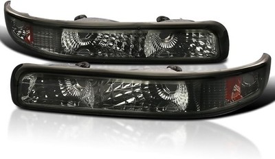 Spec-D Tuning Chrome Housing Smoke Lens Bumper Light RH only