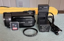 CANON VIXIA HF S100 8.0MP 10x Optical Zoom Digital HD Camcorder - Nr Mint -