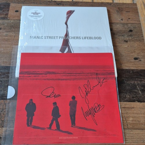 Manic Street Preachers - Lifeblood LP Vinyl 12" Rot 20th Anniv. (2024) Mint prezzo ebay