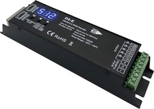 5 Channel DMX Decoder with RDM Digital Display,Dmx512 Dimmer Driver PWM RGBCCT L
