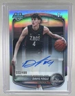 Davis Fogle 2025 Bowman Chrome #CPA-DF Refractor 1st RC Auto /499