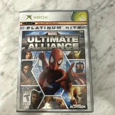 Tested and Works Marvel: Ultimate Alliance (Microsoft Xbox, 2006)