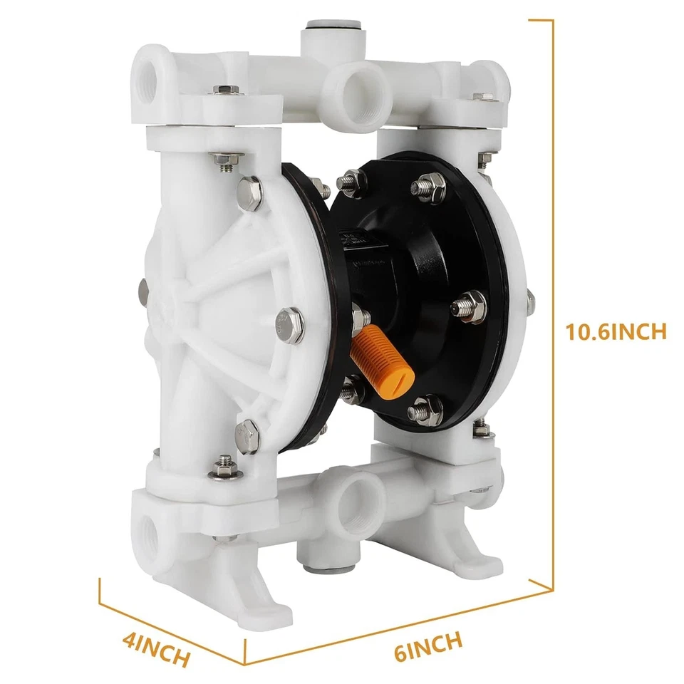Compact Air Operated Diaphragm Pump - Chemical & Waste Oil Transfer Solution - Image 4 of 4