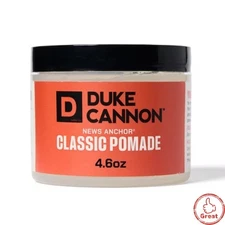 Duke Cannon Men's Hair Pomade - Strong Hold, Light Shine, 4.6oz