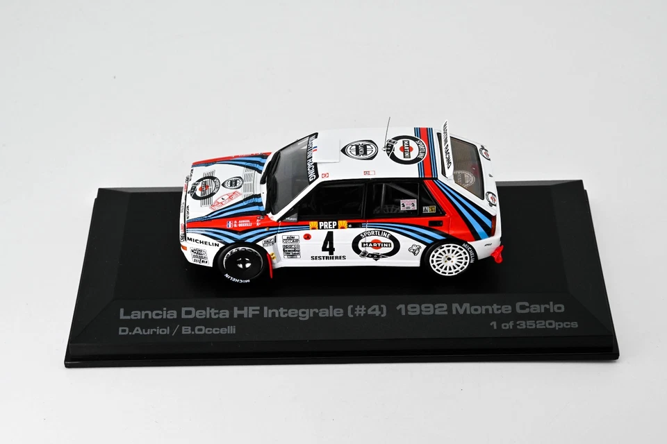 hpi-racing Lancia Delta Integrale Evo Auriol vincitore Rally Montecarlo 1992 1/43 - Immagine 2 di 4