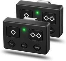 2 for Ghost Controls Gate Opener Remote Automatic Premium 5-Button Transmitter f