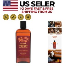 Odorless 8 Fl Oz Leather Conditioner - Made in America for Lasting Leather Care