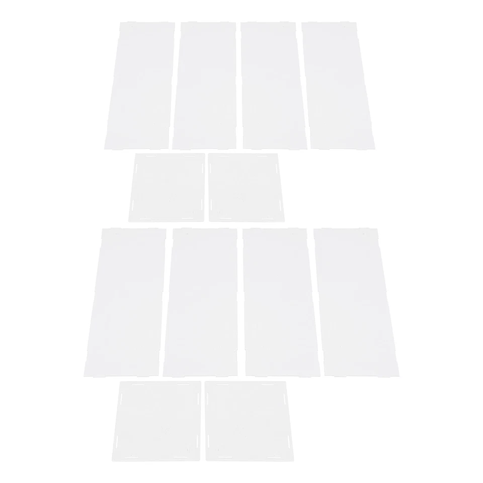 Art Sculpture Stand Acrylic Flower Stand Clear Display Cube Flower Tower Stand - Image 4 of 4