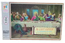 1965 Milton Bradley MB Da Vincis THE LAST SUPPER 1000 jigsaw puzzle 4557