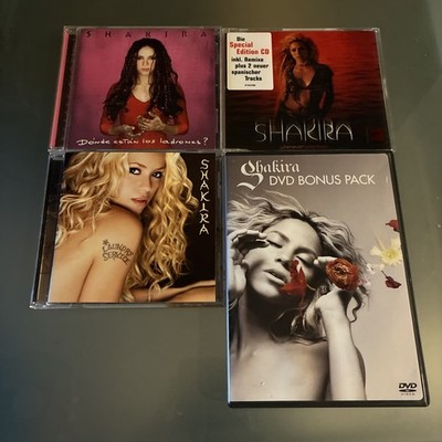 SHAKIRA 3 CD 1 DVD LOT Whatever Import Laundry Service Donde Estsan Los Bonus