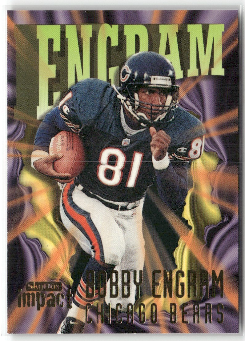 1997 SKYBOX IMPACT BOBBY ENGRAM CHICAGO BEARS #168