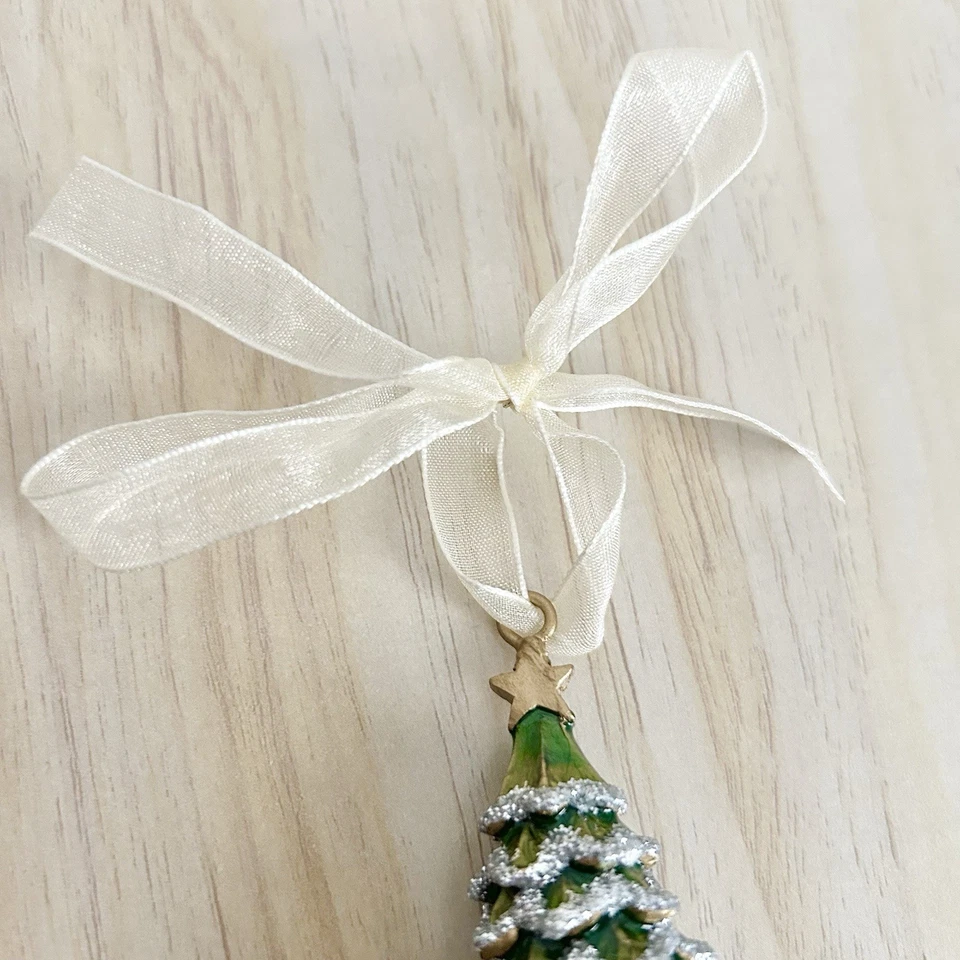 Monsoon Christmas Tree Enamel Christmas Ornament Tree Decoration - Image 2 of 4