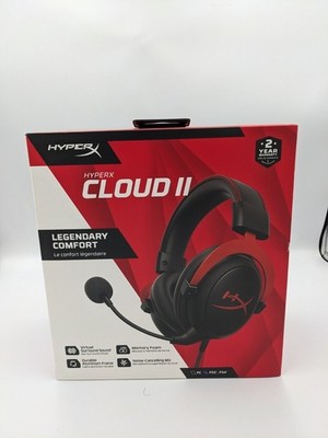 HyperX Cloud Alpha Black/Red Over-Ear Wired 3.5mm Boom Mic 2m Cable