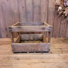 alte Holz-Bierkiste Brauerei Röckelein Bamberg Bierkasten Holzkiste