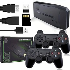 TV-Spiel Retro-Konsole Emulator TV Spielkonsole Videospielkonsole mit 2 Gamepad