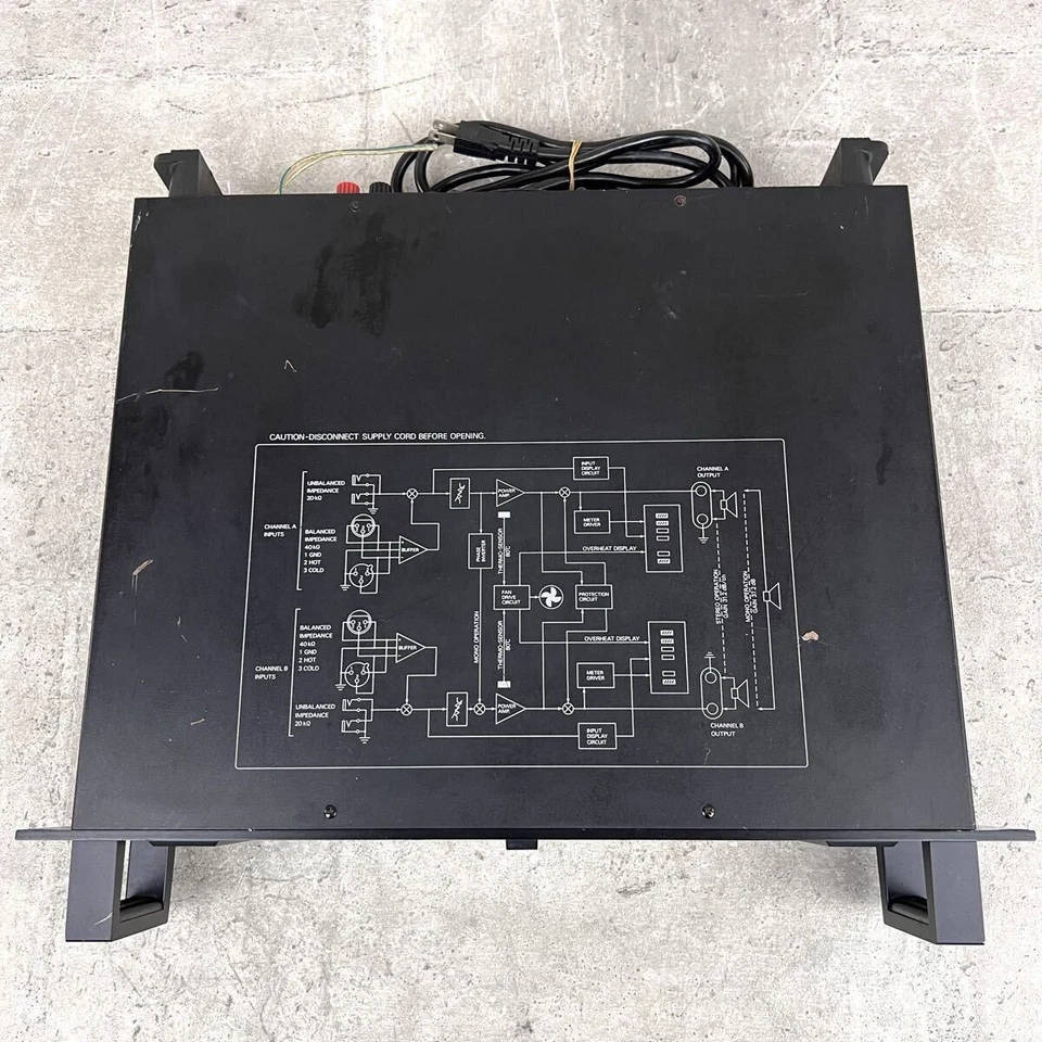 AMPLIFICADOR DE POTENCIA DUAL CANAL ACCUPHASE PRO-2 SERIE PRO Estéreo 100W/ch 8Ω Foto 3 de 4