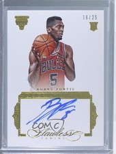 2015-16 Panini Flawless Premium Ink 16/25 Bobby Portis #PI-BP Auto 1l7