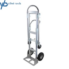 1000LB Aluminum Hand Truck,Heavy Duty Convertible Hand Truck Dolly 2 in 1 Design