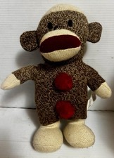 Vintage Gemmy 12  Singing Dancing Sock Monkey Stepper with Batteries Included FS